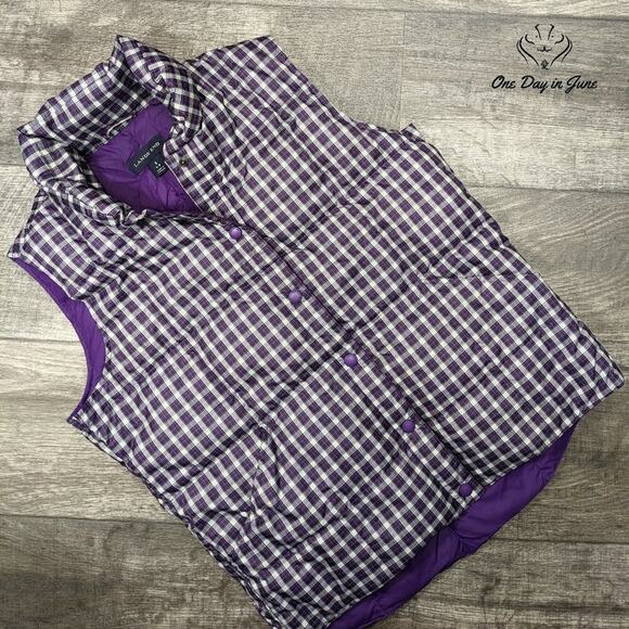 Land's End Puffer Vest Size 6/8 - Picture 1 of 5